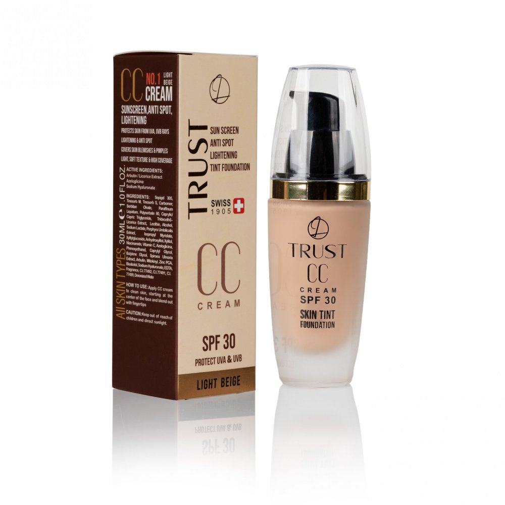سی سی کرم تراست باما شماره 1 (بژ روشن) cc cream-trustbama-سی سی کرم تراست باما