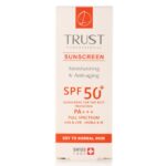کرم ضد آفتاب و ضد پیری بیرنگ (پوست خشک تا نرمال)SPF50 تراست